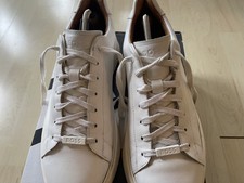 HUGO BOSS SNEAKER, WEISS, GR. 44, WIRKLICH GUTER ZUSTAND, DER NEUPREIS WAR 300 €