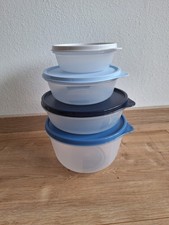 🌱 4er Schüssel Set + Deckel Frische Quartett Hitparade Clarissa TupperWare 🌱
