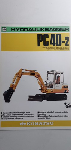 Komatsu 40 2 - pc, 40-2