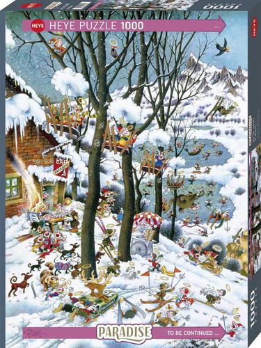 Winter puzzle 1000 - winter,
