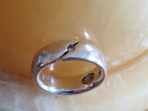 Fossil 925 silberring - ❤️fossil,