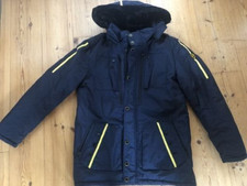 Herren Winterjacke - Cipo & Baxx - Gr L - blau