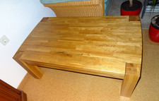 Couchtisch Eiche Massiv Goliath Dänisches Bettenlager 120 x 70 x 45 cm , wie neu