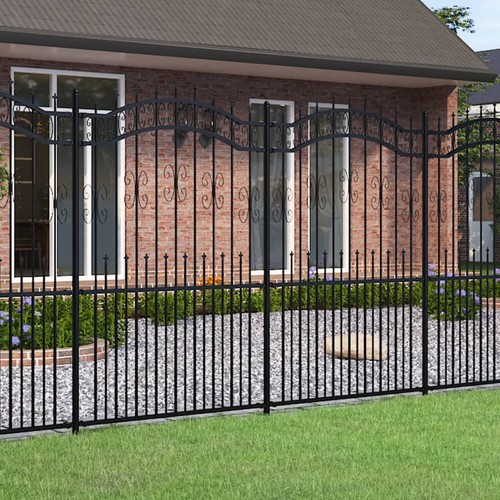Gartenzaun mit speerspitzen - gartenzaun,