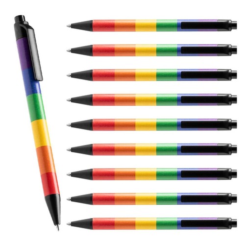 Regenbogen kugelschreiber set - kugelschreiber,