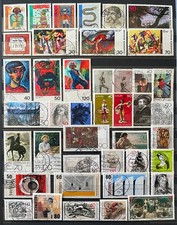 Motive-Slg. Maler u. Bildhauer, Gemälde u. Skulpturen usw., gest.