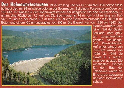 Hohenwarte - ak,