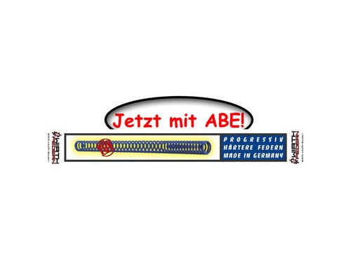 Gabelfeder satz progressiv - satz,