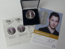 TSCHECHIEN 2018 200 KRONEN SILBER MÜNZE COIN PP PROOF - JAN BROKOFF - HL.NEPOMUK