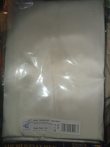Seidentuch 90x90cm crepe - 1,