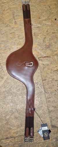 Leder stollenschutzsattelgurt - leder,