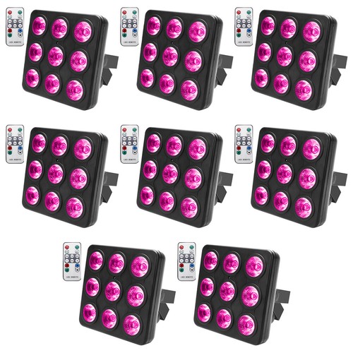 8x135w rgbw 9led - 9led, strahler