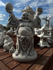 Steinfigur "Happy Buddha"