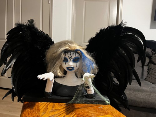 Ooak custom haunted zombie - ooak,