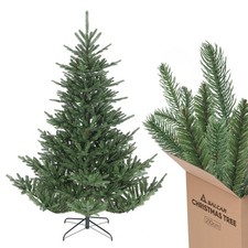 Künstlicher Weihnachtsbaum 210 cm Tannenbaum mit 2267 Spitzen - Breite: 150 cm