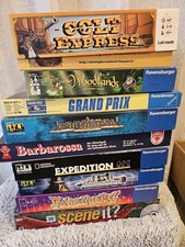 9 Brettspiele Konvolut, Alle