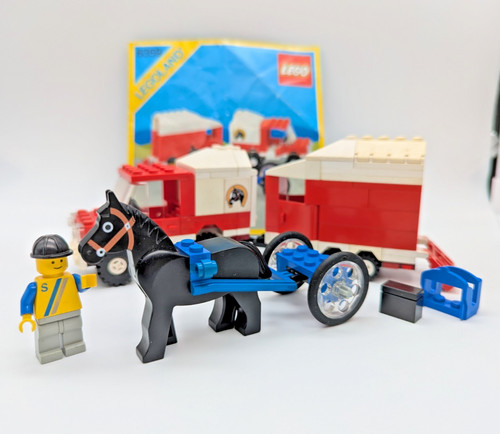 Lego 6359 horse trailer pferde - lego,