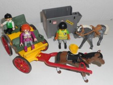 Pferdekutsche und Transportbox