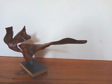 Skulptur Deko Objekt Holz