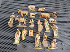 Vintage Holz Schnitzfiguren Südtirol Ahrntal Krippefiguren
