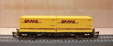 Roco TT 37507 Container-Tragwagen DHL der DB, #2, in OVP