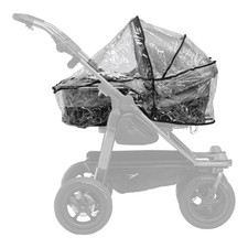 TFK Regenschutz Duo Kombi Regenschutz Kinderwagen Regenverdeck Schutz