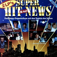 Various - Super Hit News (K-Tel Hit-News) 2LP (VG+) '