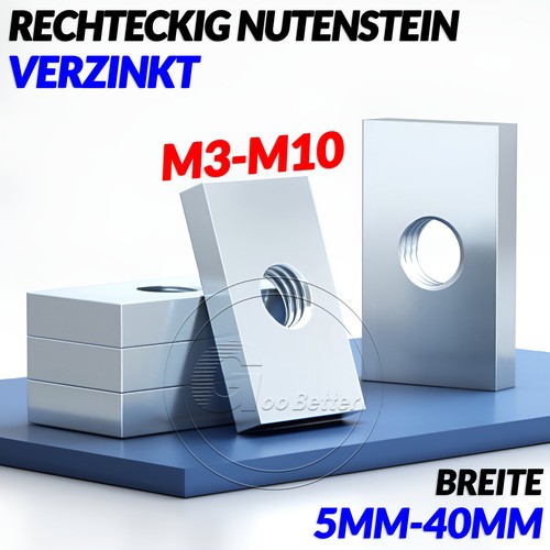 Rechteckig verzinkt