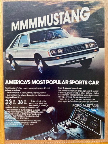 1980 ford mustang iii foxbody - mustang,