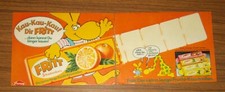 Seltene Werbung Trumpf FRITT Kaubonbons - Kau-Kau-Kauf Dir FRITT 1979