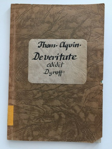 Thomas von aquin veritate - aquin:, de