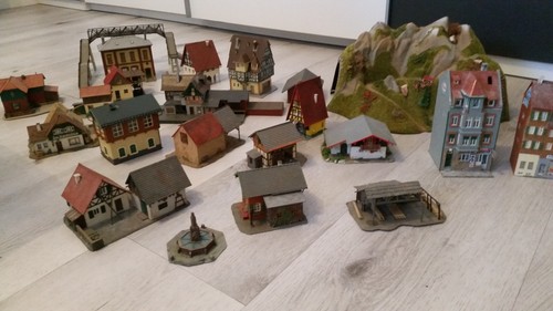 Konvolut häuser gebäude - konvolut,