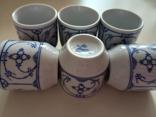 Indisch blau eierbecher er - indisch, 6-