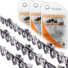 3x Halbmeißel Kette