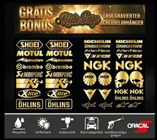 40x Motorrad Sponsoren