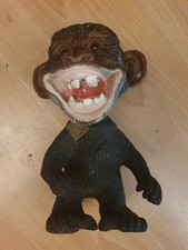 Original Heico 50er Jahre Wackelkopf Affe Figur Vintage Gnom Zwerg, Mid Century