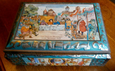 große Blechdose Original Nürnberg Gebäckdose für Lebkuchen Otto Schmidt