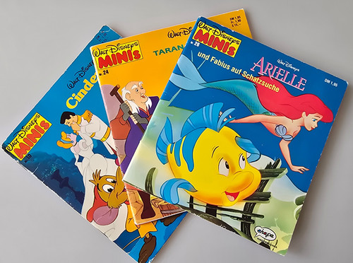 Minibücher walt disneys - 3, x