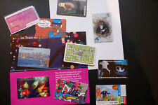 10 Telefonkarten intern.: Telekom (4 St.),  Pay-Tel, France, TLP, Mobifone ...