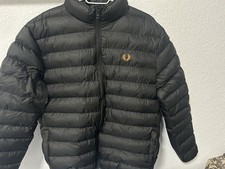 Fred Perry Steppjacke, Schwarz, Gute Übergangs Jacke, NEUWERTIG!!!