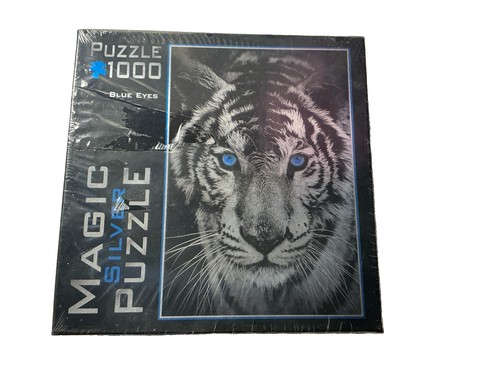 Magic silver puzzle - puzzle, eyes