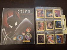 Panini BATMAN - THE ANIMATED SERIES - Leeralbum und Komplettsatz Sticker