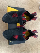 La Sportiva Skwama Boulderschuhe Black/Poppy Größe EU  43,5