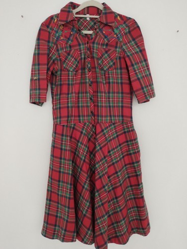Blutsgeschwister kleid rot - kleid,