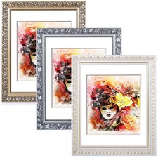 Bilderrahmen Holzrahmen Wien mit Passepartout für Bilder und Fotos