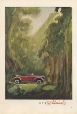 Opel Admiral XL Reklame 1939 Adam Opel AG Rüsselsheim Werbung Cabrio