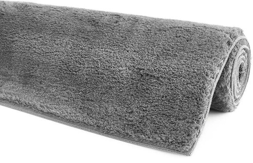 Flauschiger teppich anthrazit - flauschiger,