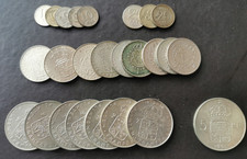 Schweden 10/25 Öre 1/2/5