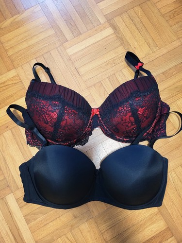 Set damen schwarz - set, rot