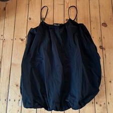 Ballonkleid Schwarz Mit